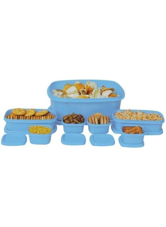 PRINCEWARE Airtight Food Storage Container Set, 7 Pieces, Assorted Sizes - Image 2